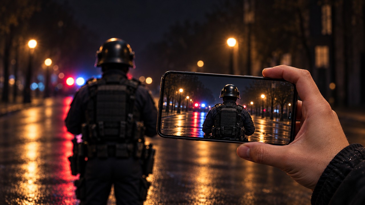 Can you record the police?